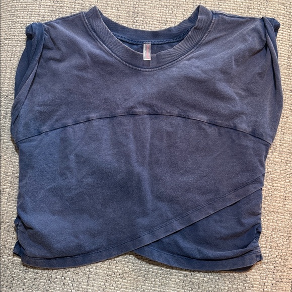 Free People Movement Hot Shot Crossover Set Midnight Navy Size Large - Picture 5 of 10